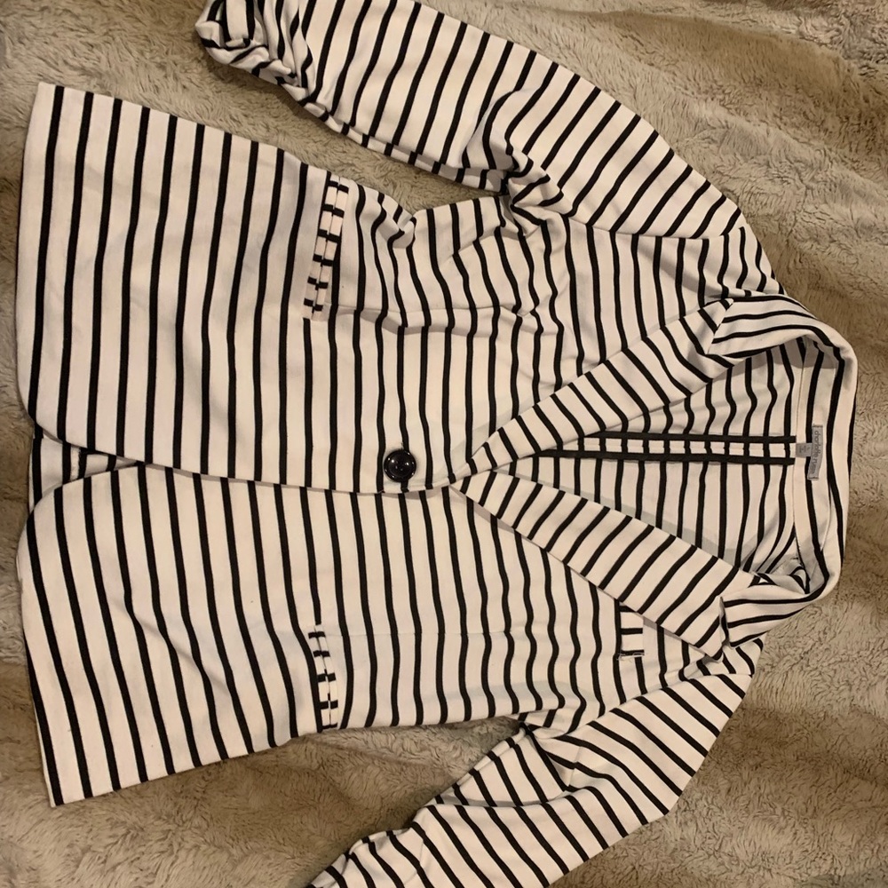 Striped blazer